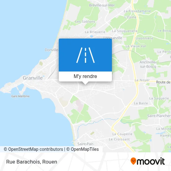 Rue Barachois plan