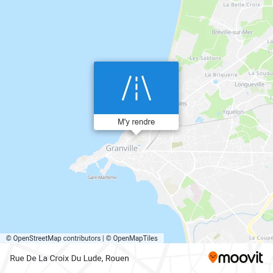 Rue De La Croix Du Lude plan