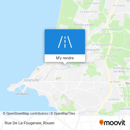 Rue De La Fougeraie plan