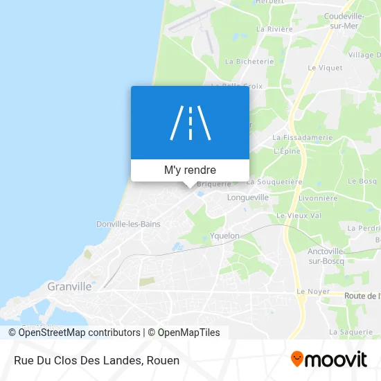 Rue Du Clos Des Landes plan