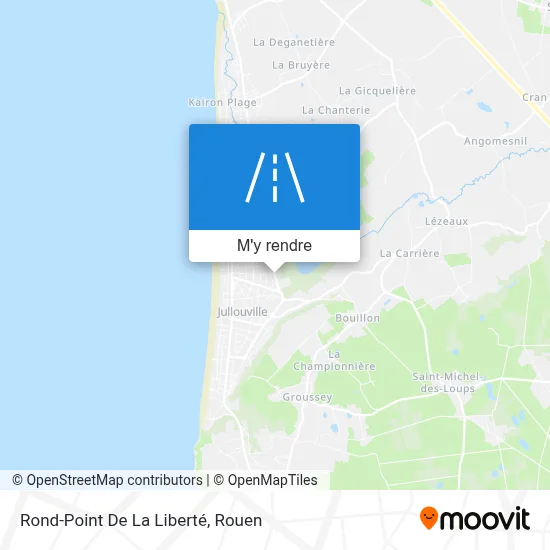 Rond-Point De La Liberté plan