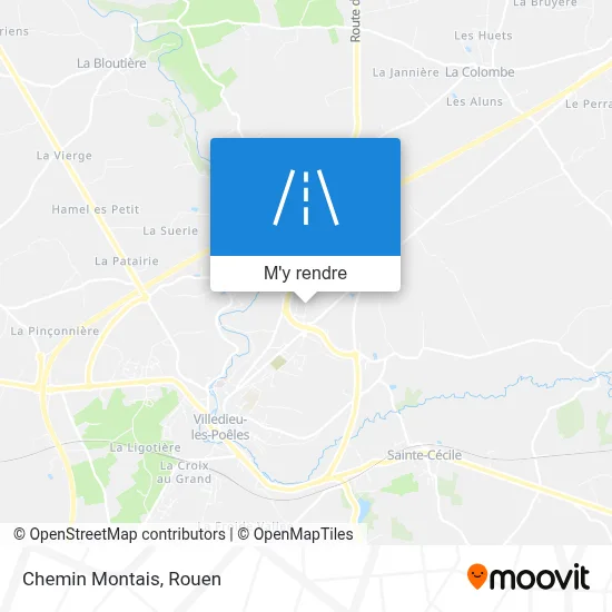 Chemin Montais plan