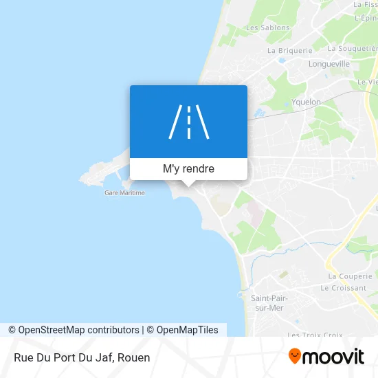 Rue Du Port Du Jaf plan