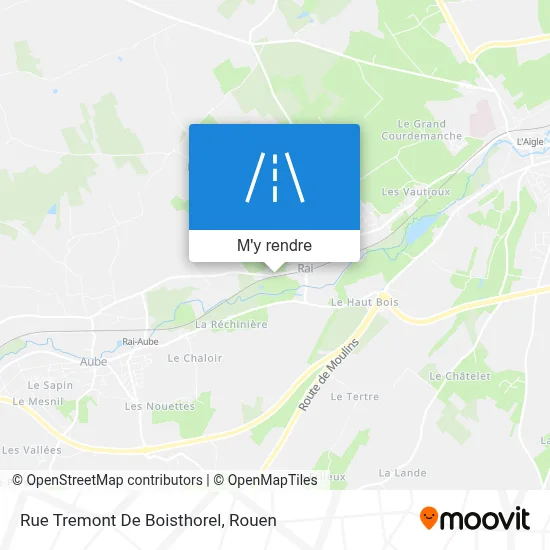 Rue Tremont De Boisthorel plan