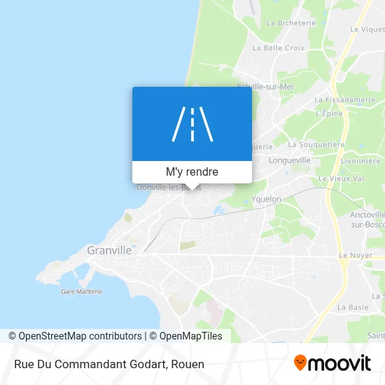 Rue Du Commandant Godart plan
