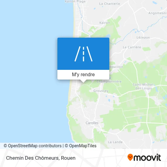 Chemin Des Chômeurs plan