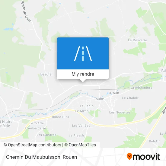 Chemin Du Maubuisson plan