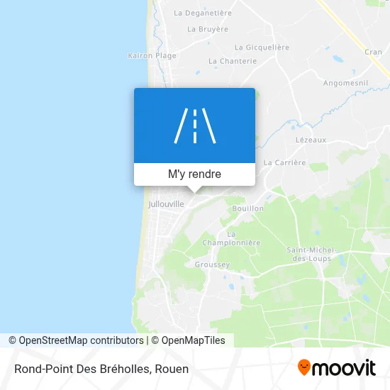 Rond-Point Des Bréholles plan