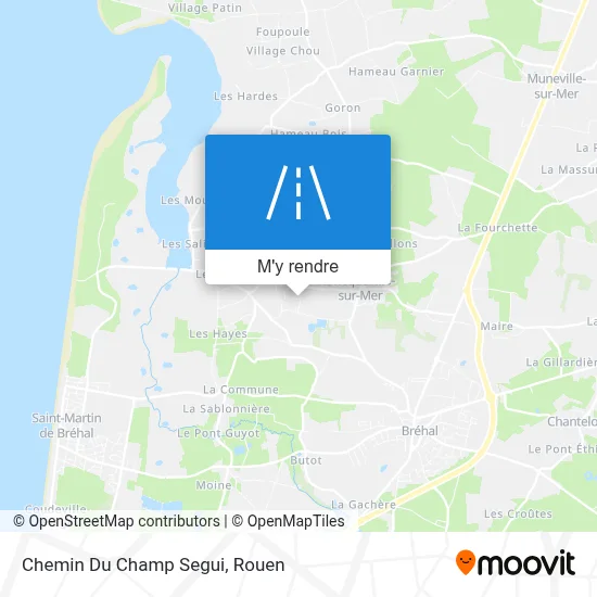 Chemin Du Champ Segui plan