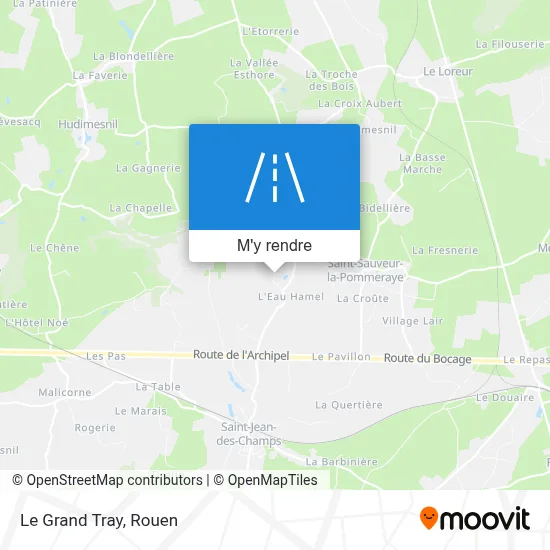 Le Grand Tray plan