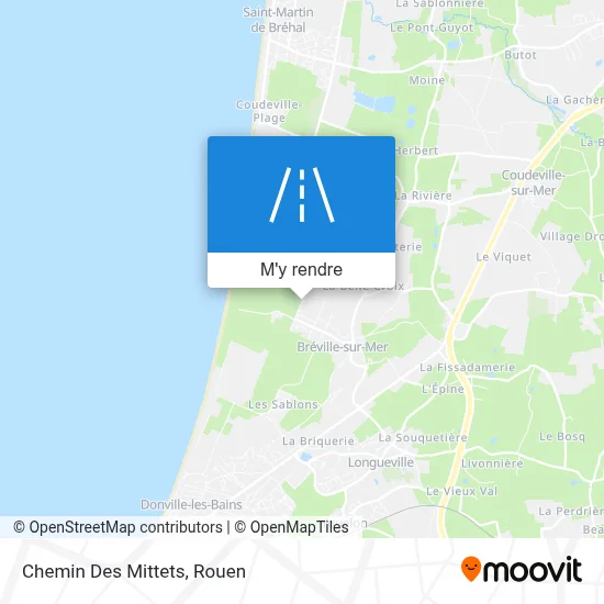 Chemin Des Mittets plan