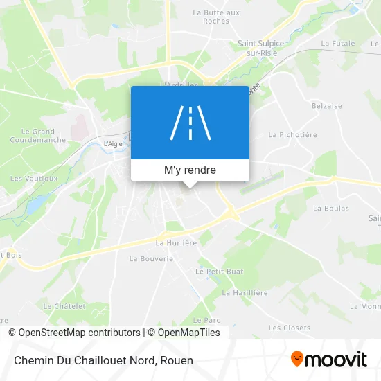 Chemin Du Chaillouet Nord plan