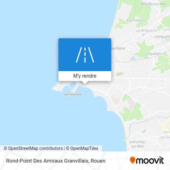 Rond-Point Des Amiraux Granvillais plan