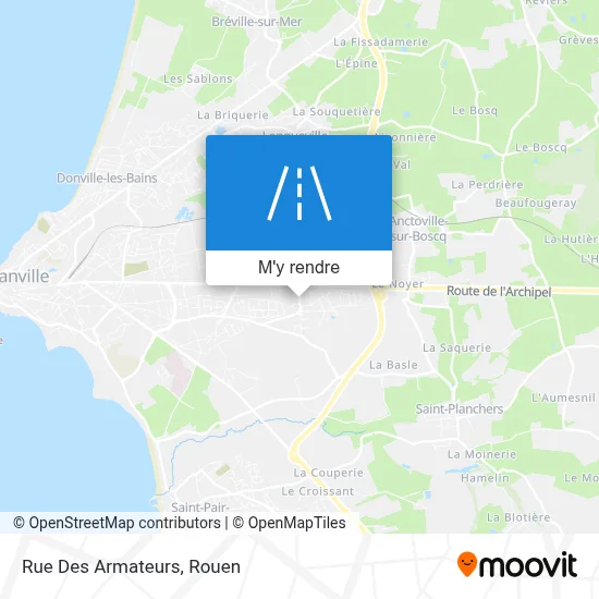 Rue Des Armateurs plan