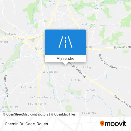 Chemin Du Gage plan