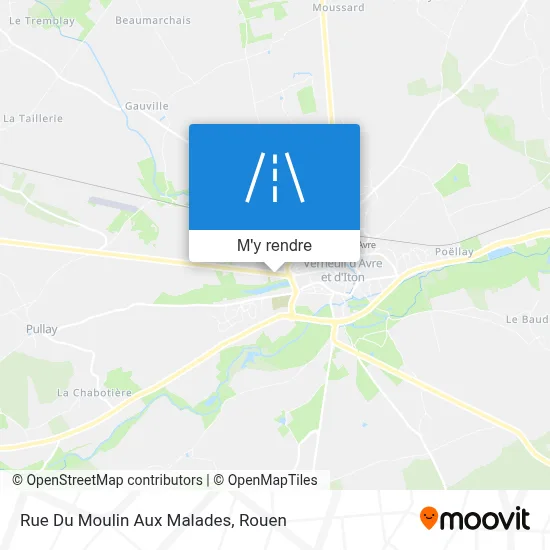 Rue Du Moulin Aux Malades plan