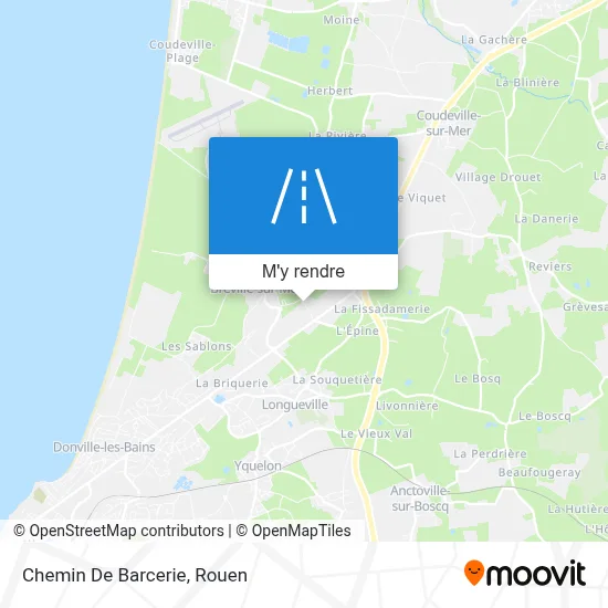 Chemin De Barcerie plan