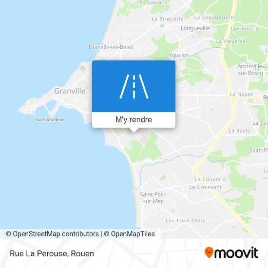 Rue La Perouse plan