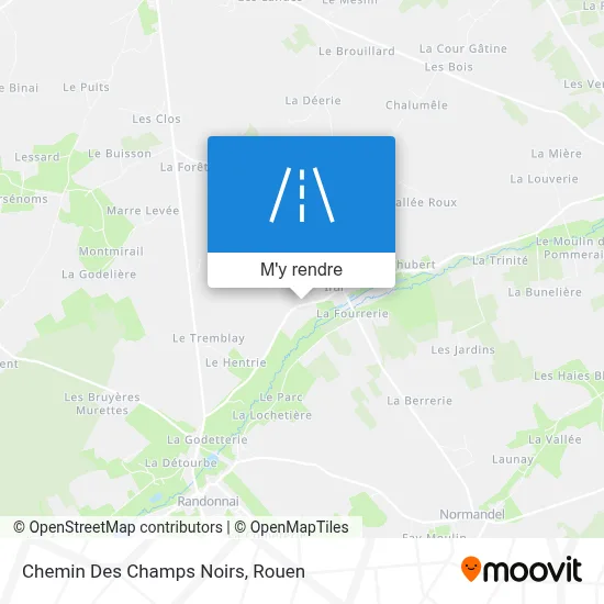 Chemin Des Champs Noirs plan