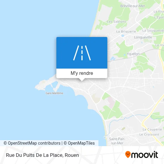 Rue Du Puits De La Place plan