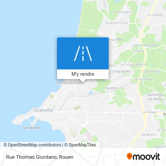 Rue Thomas Giordano plan