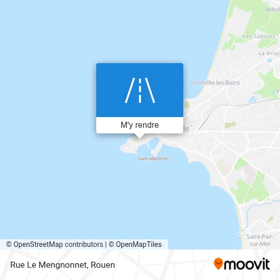 Rue Le Mengnonnet plan