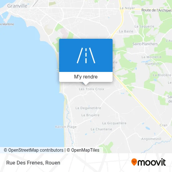 Rue Des Frenes plan