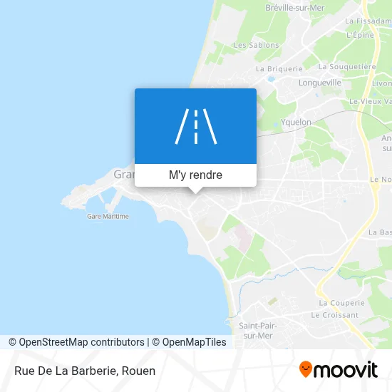 Rue De La Barberie plan