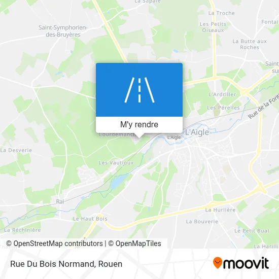 Rue Du Bois Normand plan