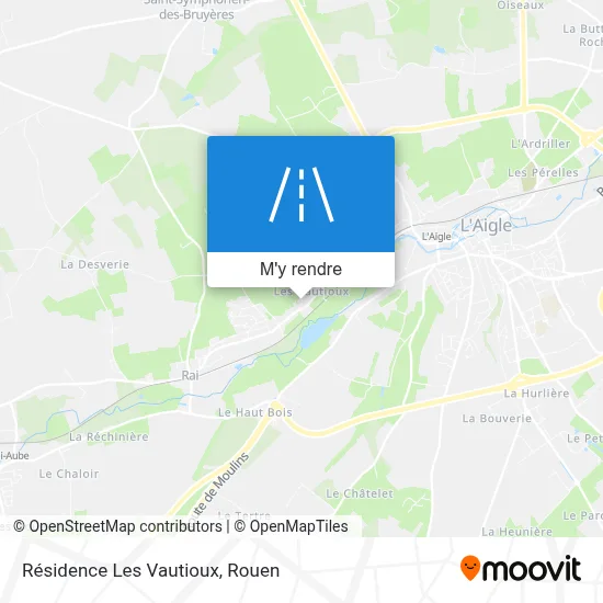 Résidence Les Vautioux plan