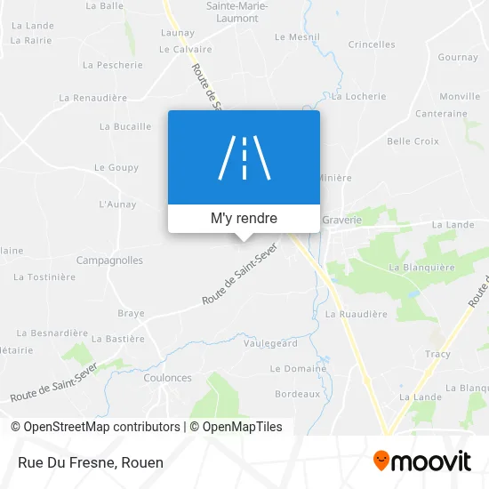 Rue Du Fresne plan