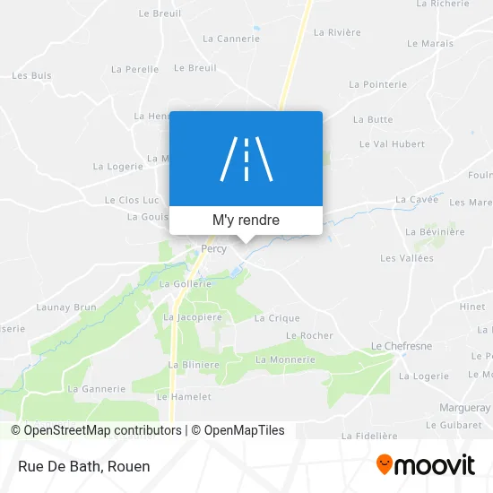 Rue De Bath plan