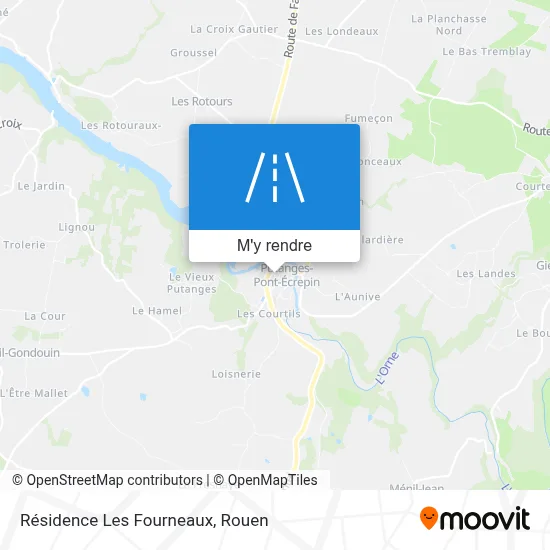 Résidence Les Fourneaux plan