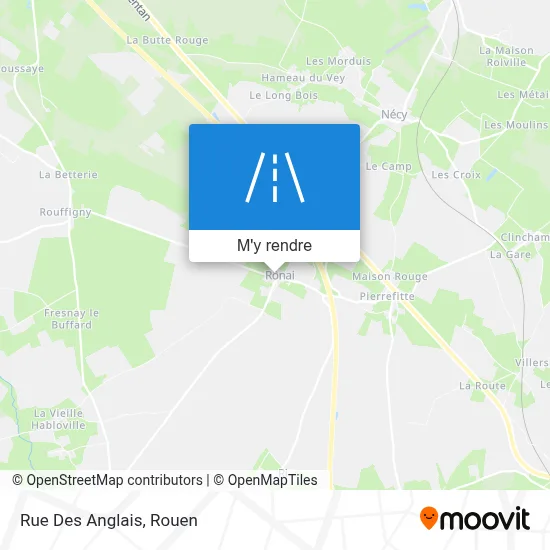 Rue Des Anglais plan