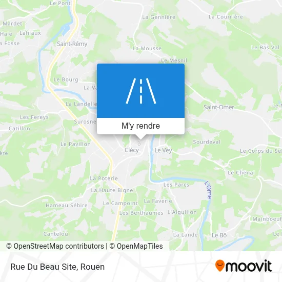 Rue Du Beau Site plan