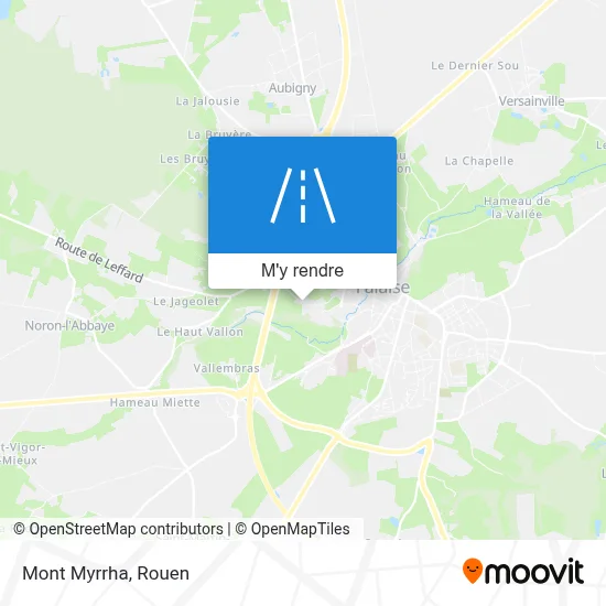 Mont Myrrha plan