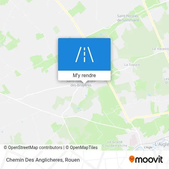 Chemin Des Anglicheres plan