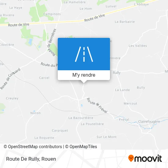 Route De Rully plan