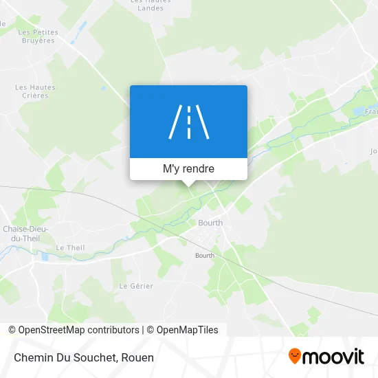 Chemin Du Souchet plan