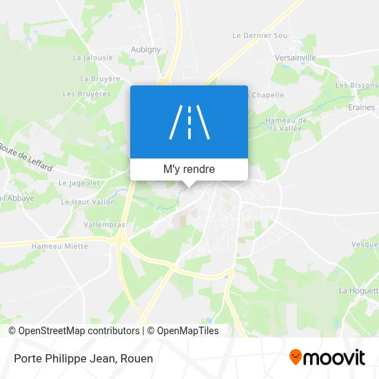 Porte Philippe Jean plan