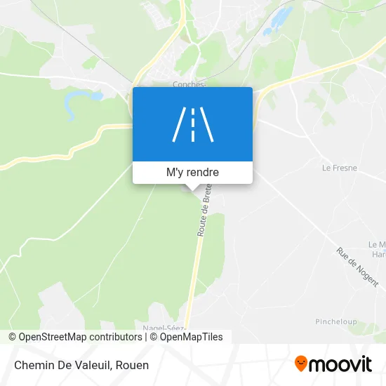 Chemin De Valeuil plan