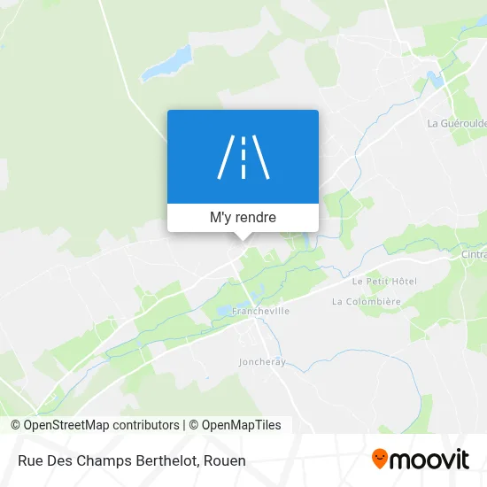 Rue Des Champs Berthelot plan