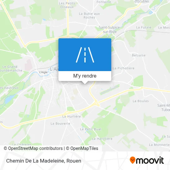 Chemin De La Madeleine plan