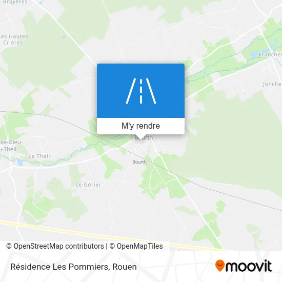 Résidence Les Pommiers plan