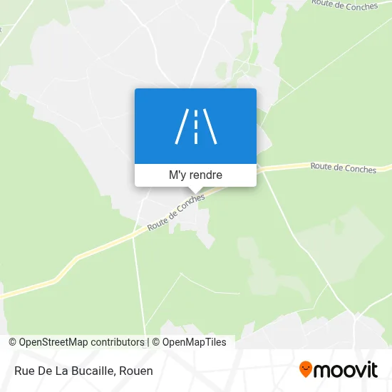 Rue De La Bucaille plan