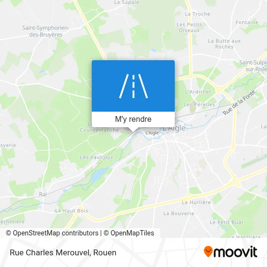 Rue Charles Merouvel plan