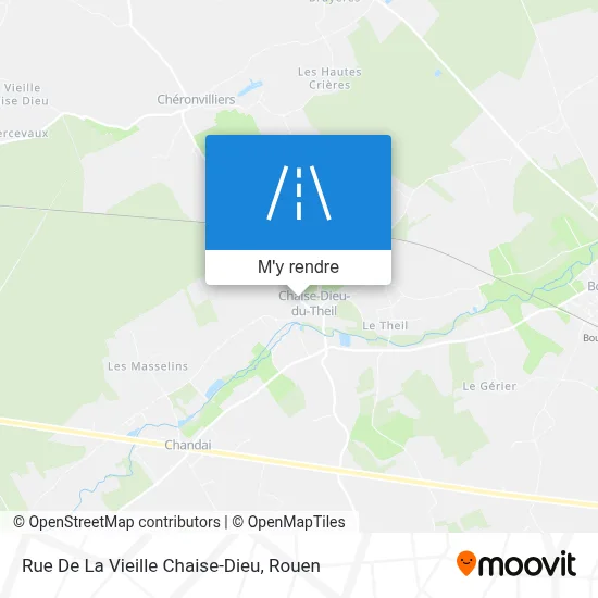 Rue De La Vieille Chaise-Dieu plan