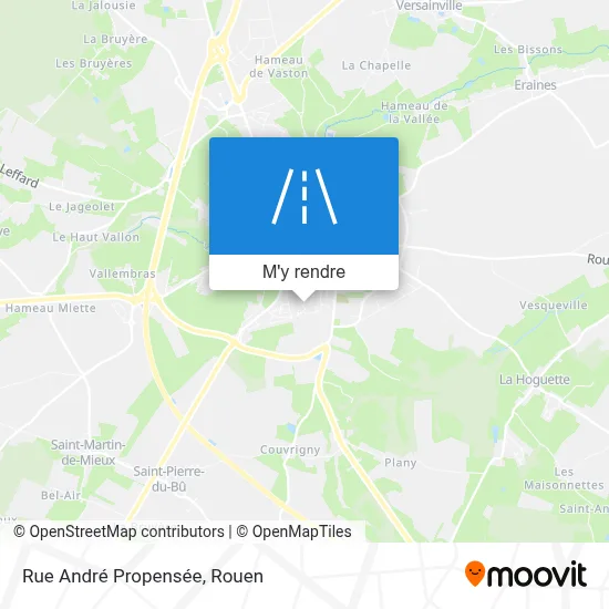 Rue André Propensée plan