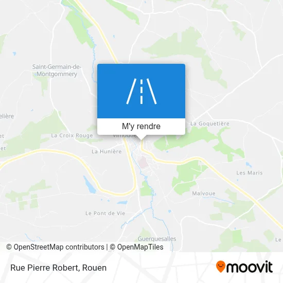 Rue Pierre Robert plan