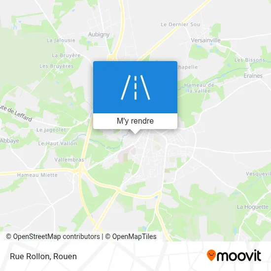 Rue Rollon plan